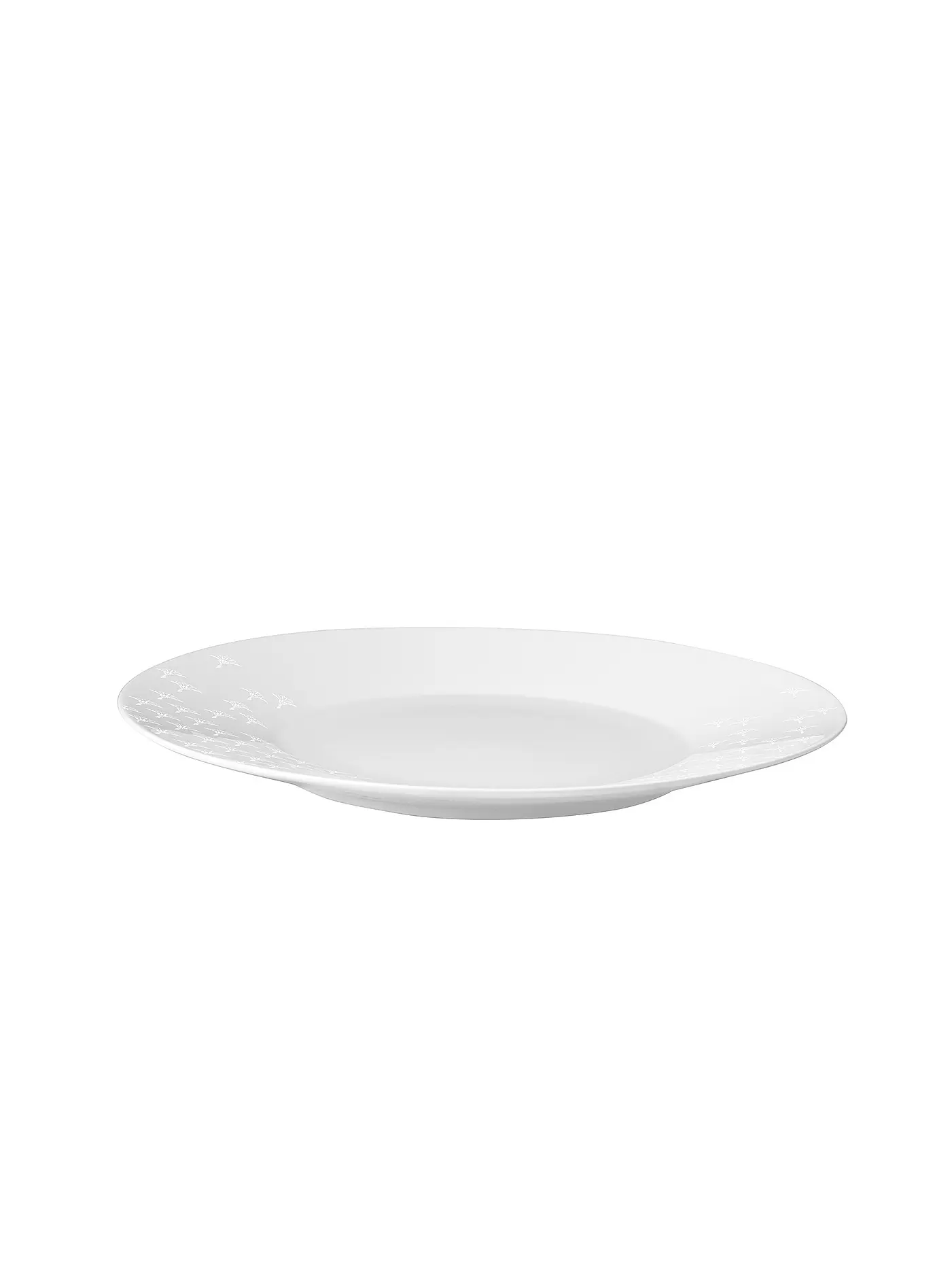 JOOP | Frühstücksteller 2er Set 22cm Faded Cornflower Weiss | 